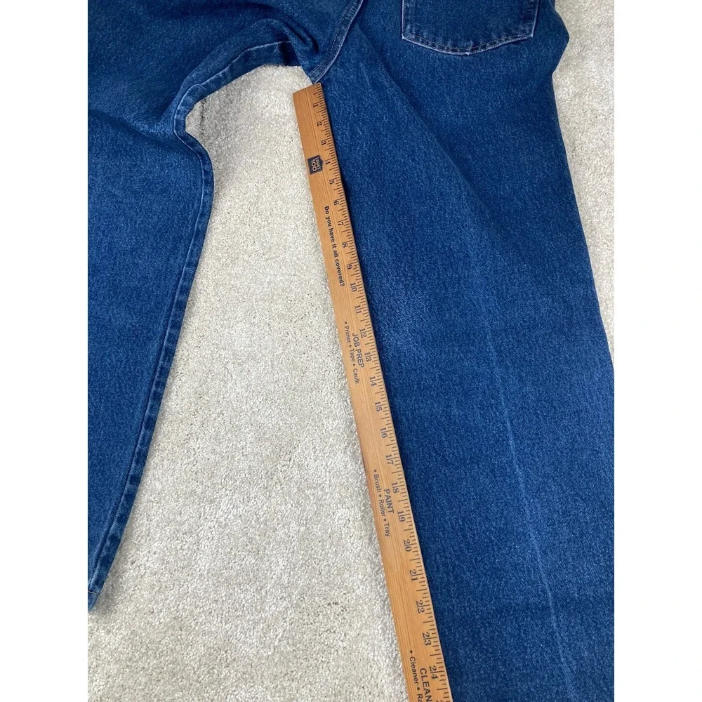 Rustler Jeans Denning Blue Straight Leg Regular Fit 100% Cotton Size 32x32